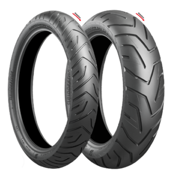 Neumático Moto Bridgestone Battlax A41 190/55 R 17 75v Tl Trasero