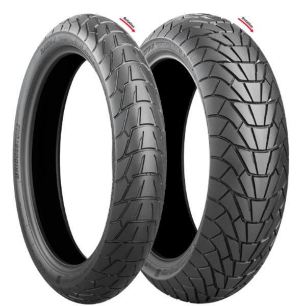 Neumático Moto Bridgestone Battlax Adventurecross Scrambler Ax41s 180/55 R 17 73h Tl
