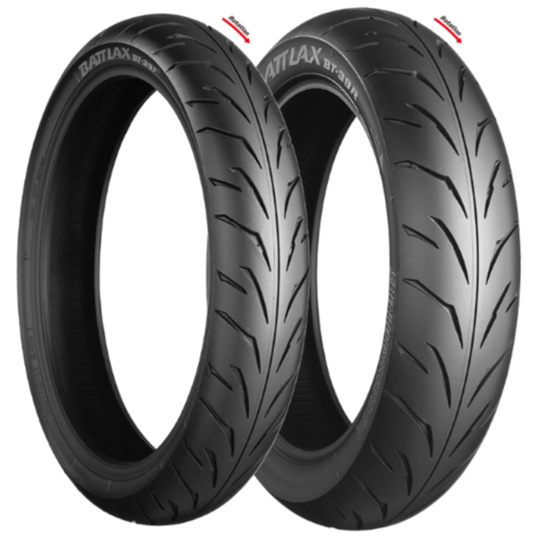 Neumático Moto Bridgestone Battlax Bt-39 140/70 R 17 66h Tl Trasero