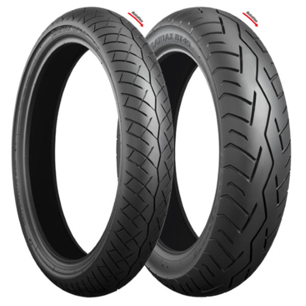 Neumático Moto Bridgestone Battlax Bt-45 110/90 - 17 60h Tl Trasero
