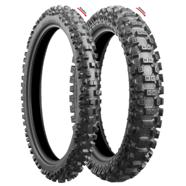 Neumático Moto Bridgestone Battlecross X30 100/100 - 18 59m Tt Trasero