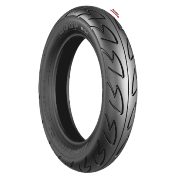 Neumático Scooter Bridgestone Hoop B01 120/90 - 10 66j Tl Delantero/trasero