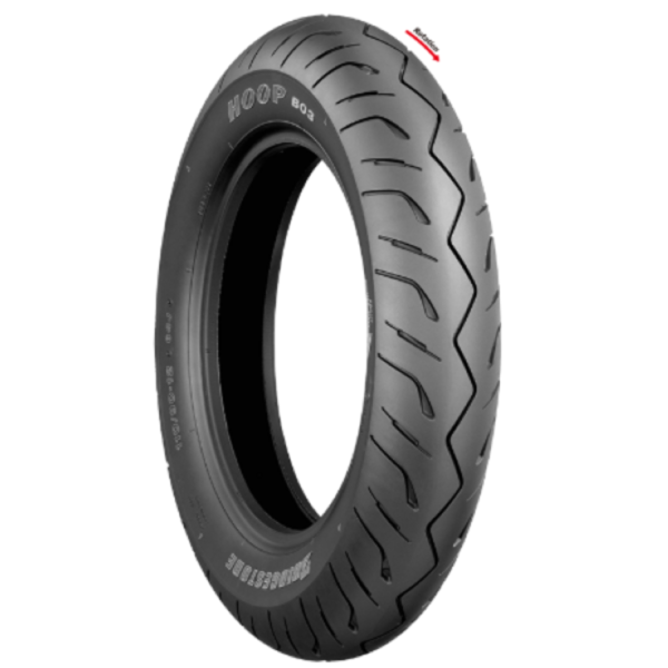 Neumático Scooter Bridgestone Hoop B03 120/80 - 14 58s Tl Delantero