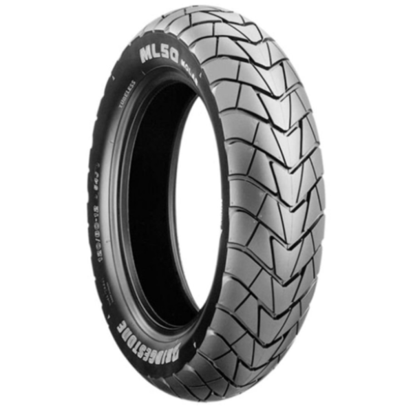 Neumático Scooter Bridgestone Ml50 130/70 - 10 52j Tl Delantero/trasero