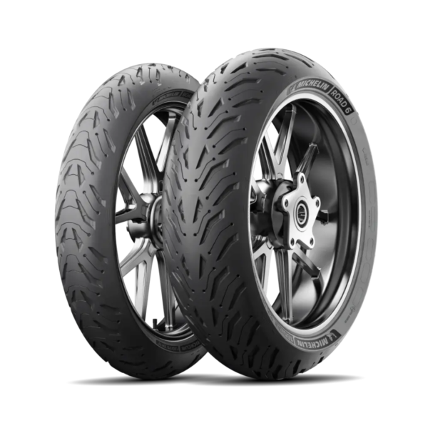 Neumático Moto Michelin Road 6 150/60 Zr 17 66w Tl Trasero