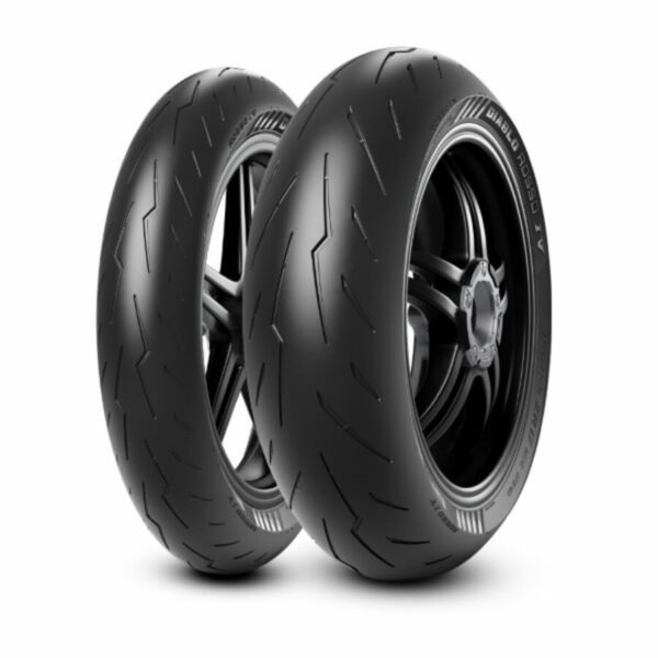 Neumático Moto Pirelli Diablo Rosso Iv 200/55 Zr 17 78w Tl Trasero