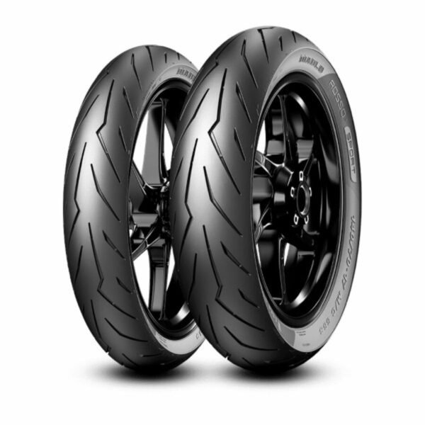 Neumático Moto Pirelli Diablo Rosso Sport 100/80 - 20 52s Tl Delantero/trasero