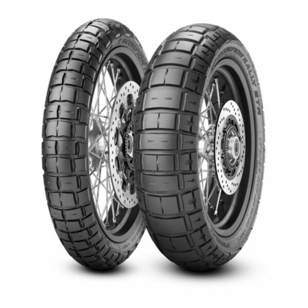 Neumático Moto Pirelli Scorpion Rally Str 100/90 - 19 57v Tl Delantero