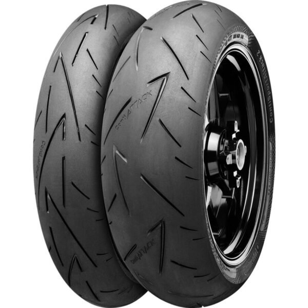 Neumático Moto Continental Contisportattack 2 180/55 R 17 73w Tl Trasero