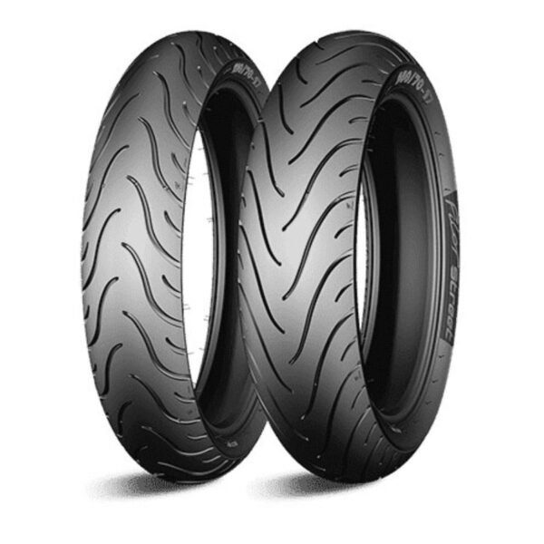 Neumático Moto Michelin Pilot Street Radial 130/70 R 17 62h Tl/tt Trasero